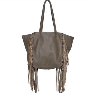 Cleobella Hendrix fringe tote